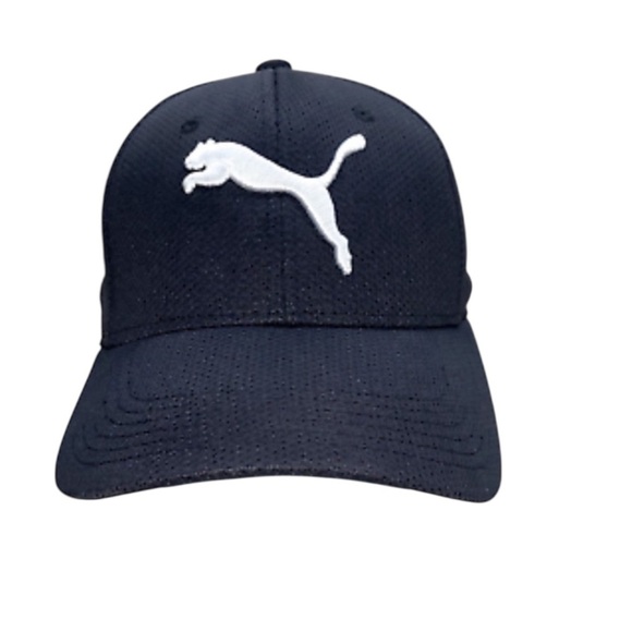 🌹PUMA BLACK STRETCH CAP - Picture 1 of 4